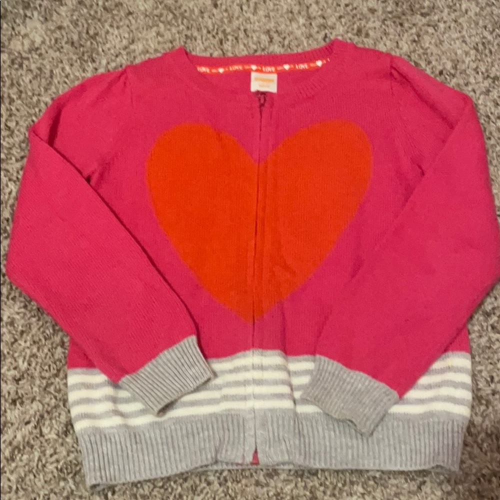 Gymboree heart sweater